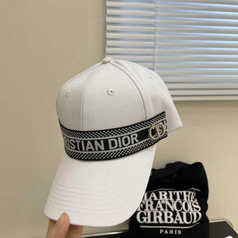 D*or logo baseball cap white