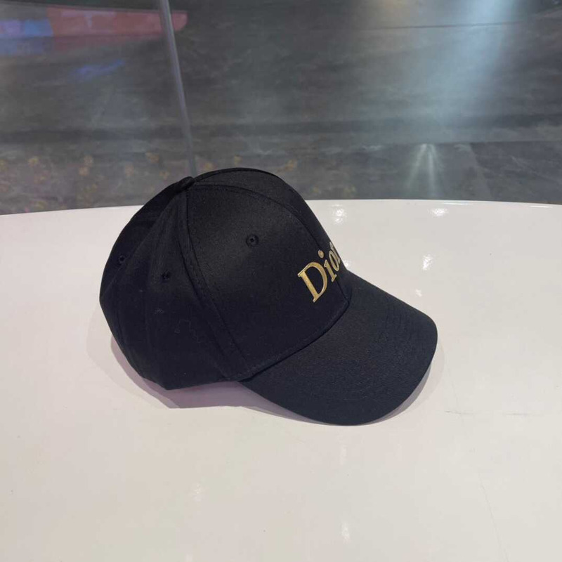 D*or logo oblique print cap