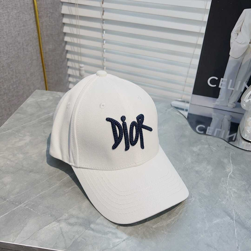 D*or logo baseball cap white