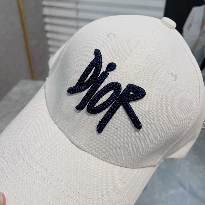 D*or logo baseball cap white
