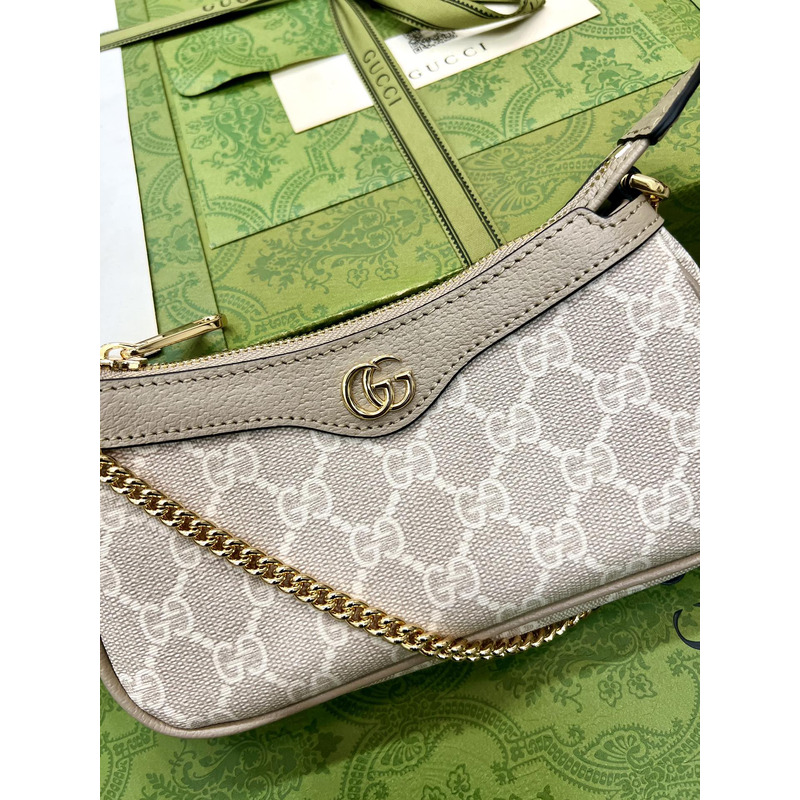 G*u*i ophidia small gg shoulder bag beige