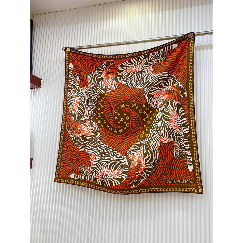 l**is V*t*n square scarf in brown