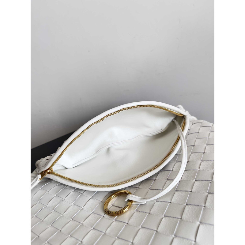 Bo*te*ga ve*ne*ta medium gemelli in white