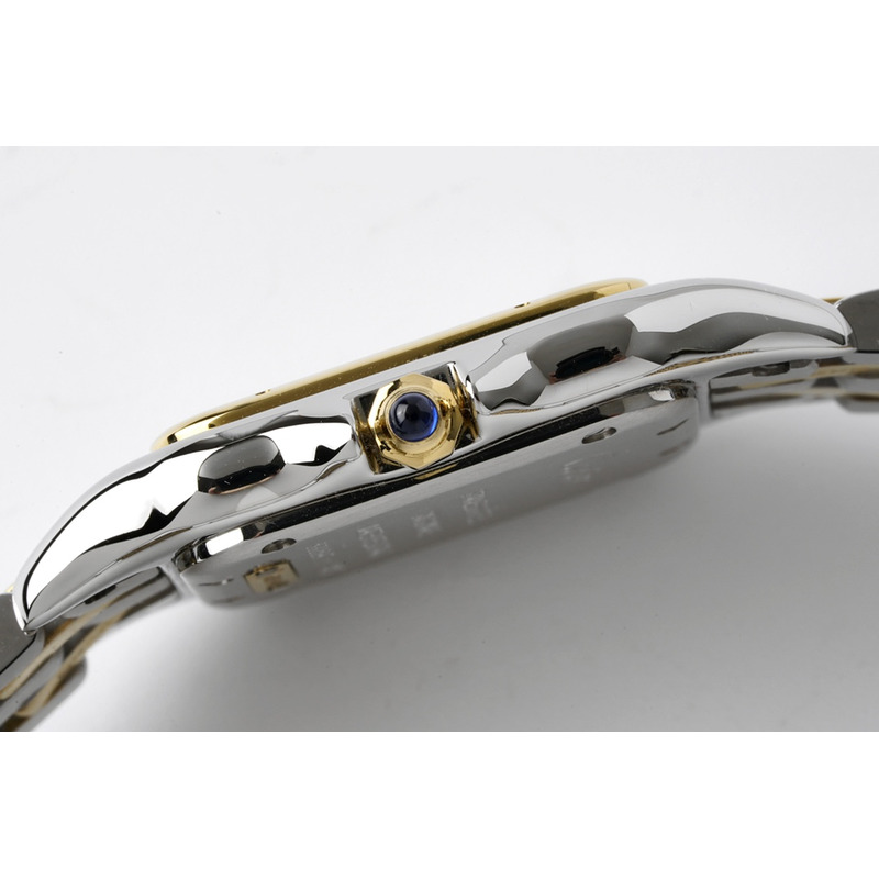 Cartier Panthère De Cartier Medium 27mm White Dial Gold And Silver