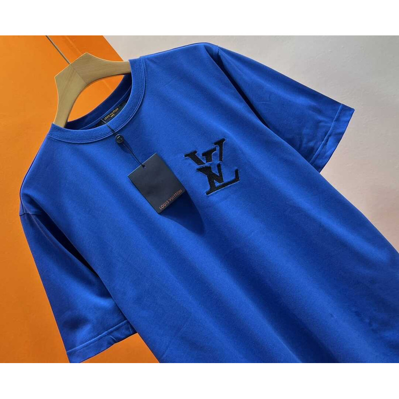 l**is V*t*n logo t shirt blue