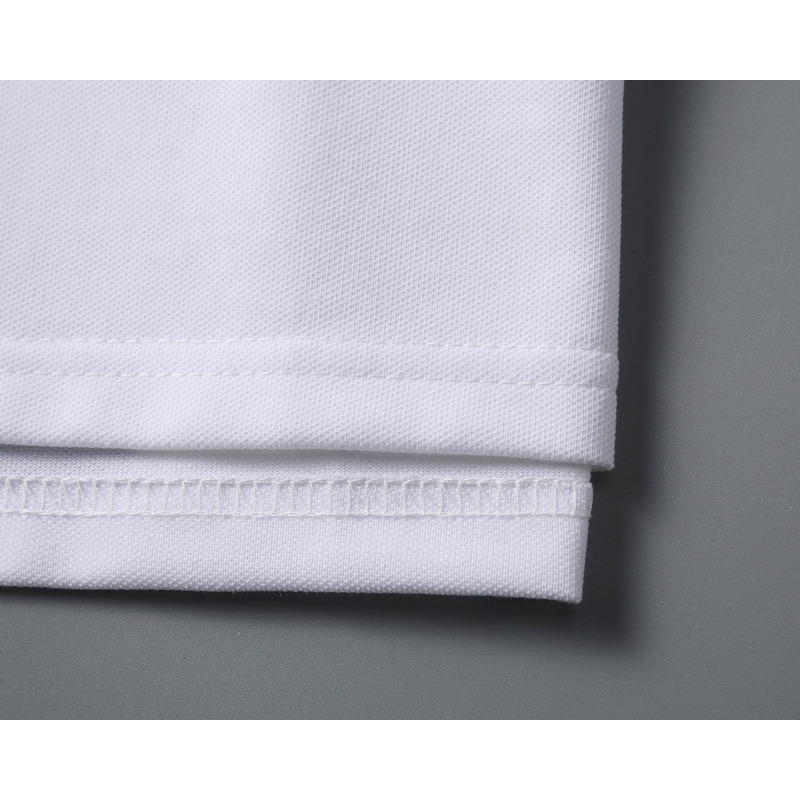 l**is V*t*n embroidered cotton pique polo white