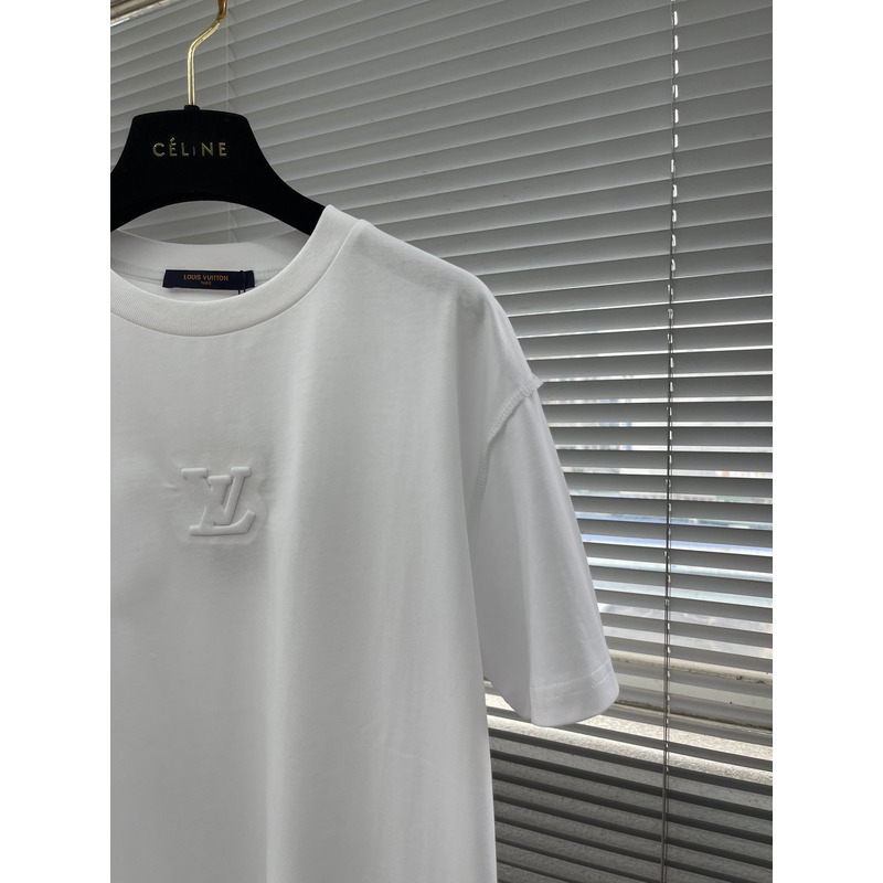 l**is V*t*n cotton t-shirt in white