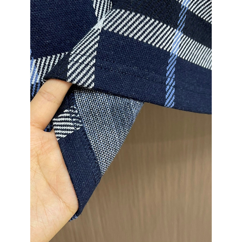 B**rry check-pattern cotton t-shirt