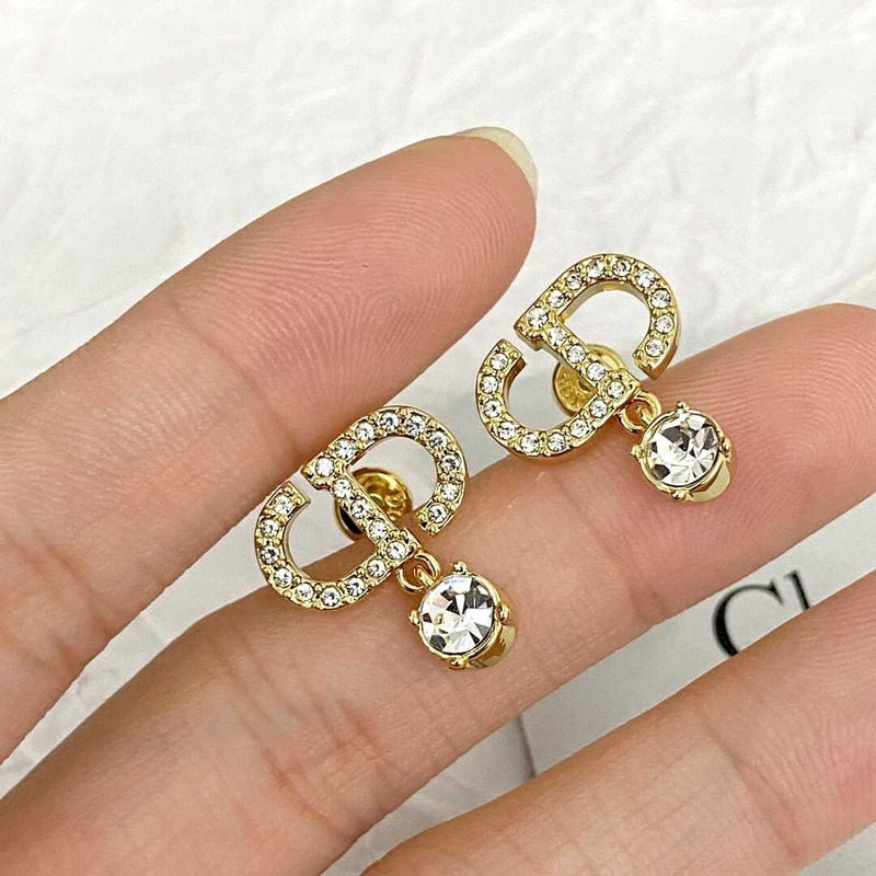 D*or petit cd stud earrings
