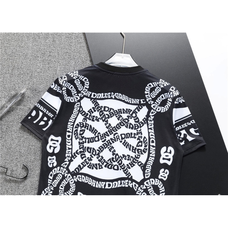 Dolce & Gabbana logo-print cotton T-shirt Black