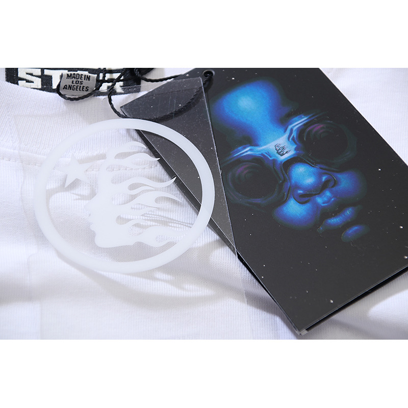 H*lst*r cotton t-shirt white