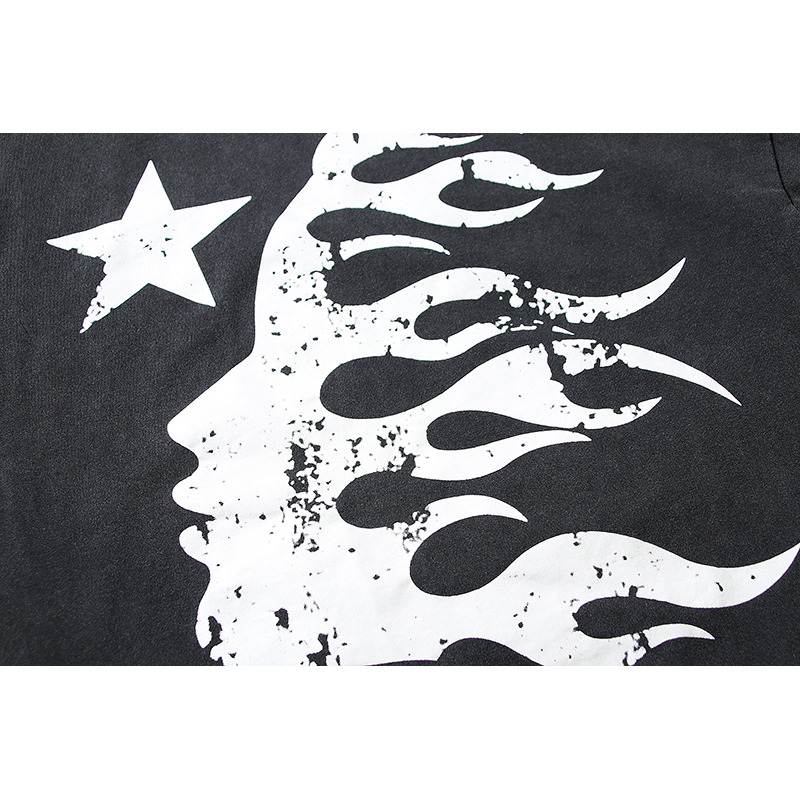 H*lst*r cotton t-shirt black