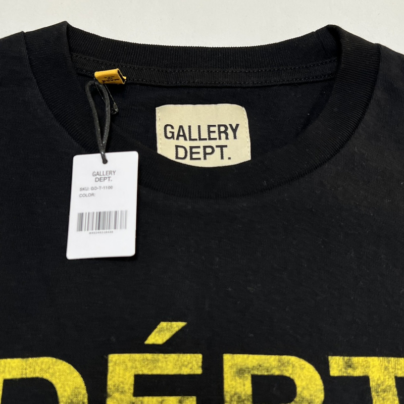 Gallery Dept.. Dept De La Galerie Classic Tee Black