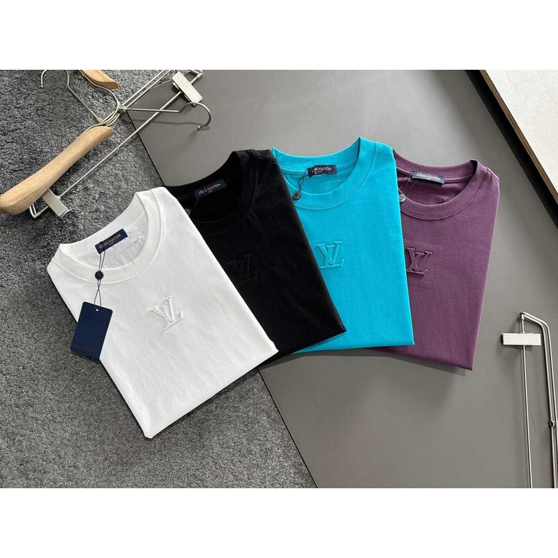 l**is V*t*n cotton t-shirt blue