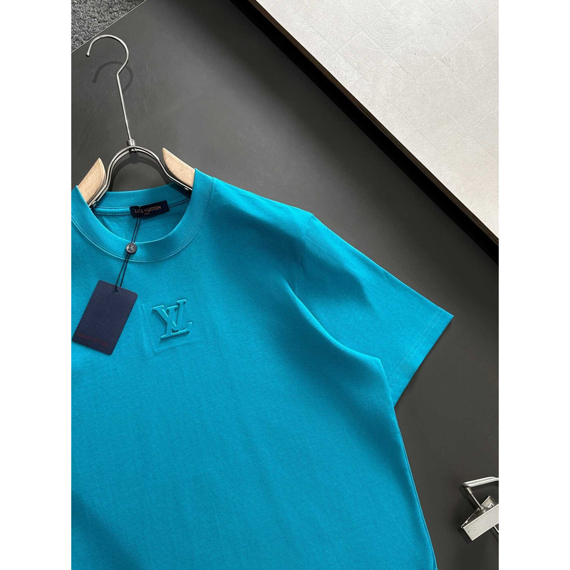 l**is V*t*n cotton t-shirt blue