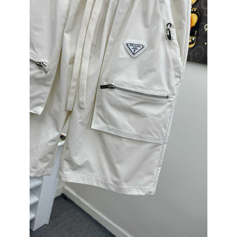 Pra*a men’s summer white beach short new