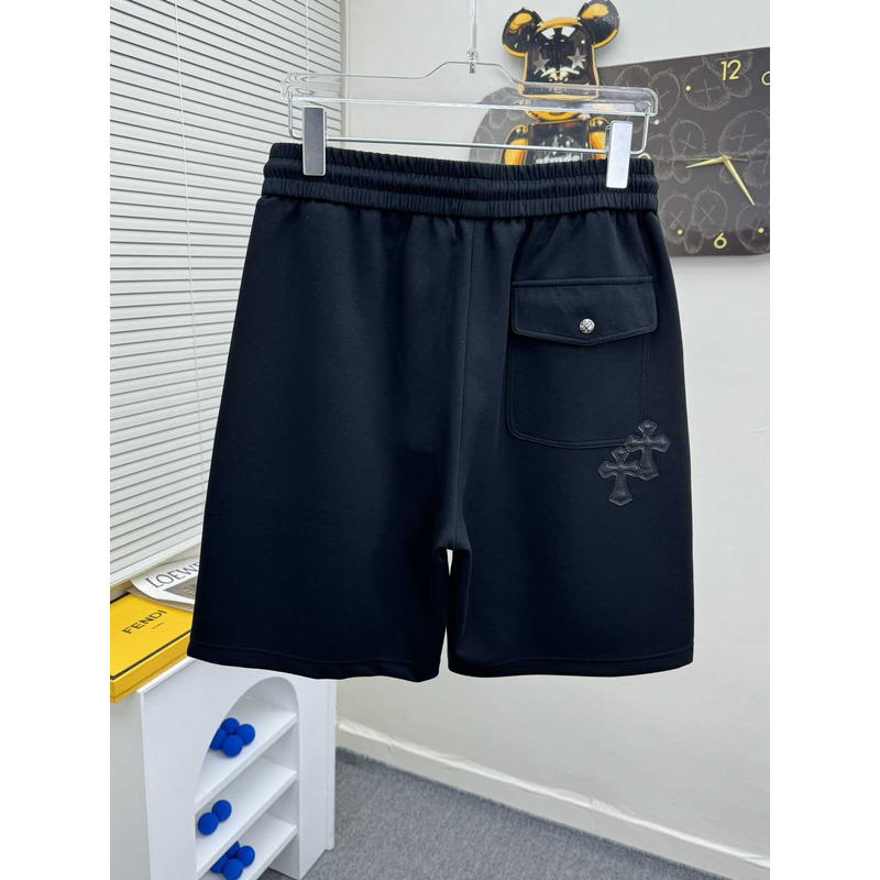 Chrome Heart Logo-Print Shorts in Black