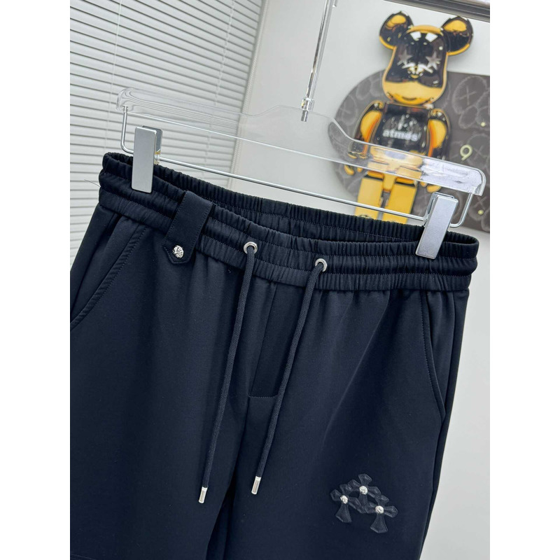 Chrome Heart Logo-Print Shorts in Black