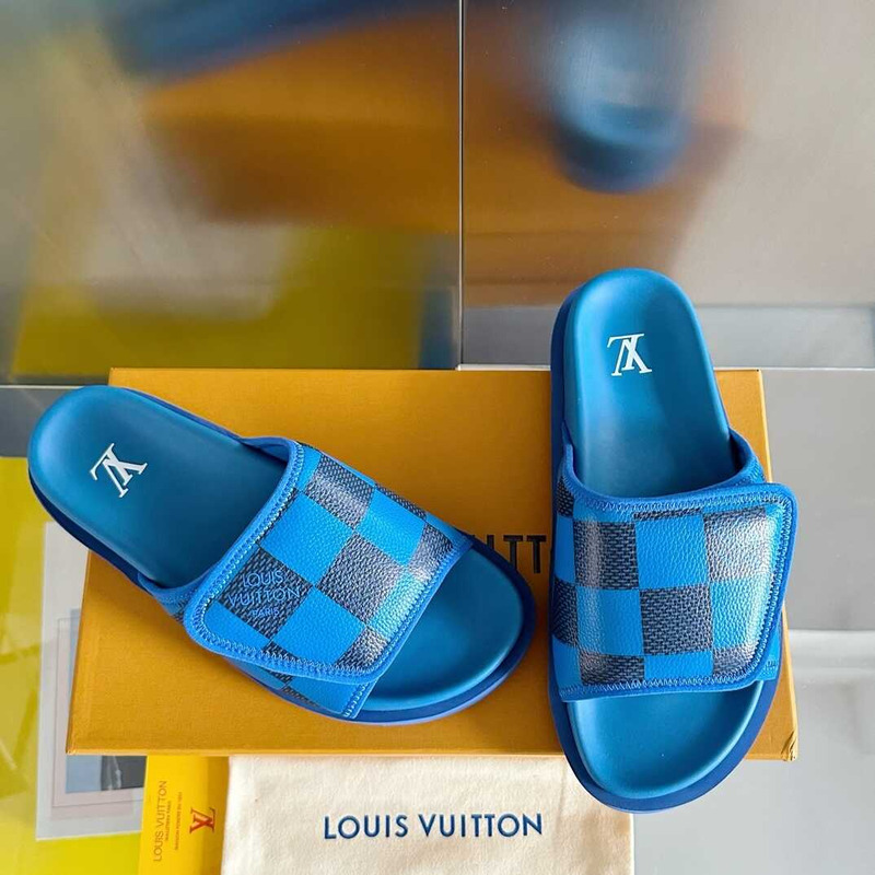 l**is V*t*n miami mule damier blue