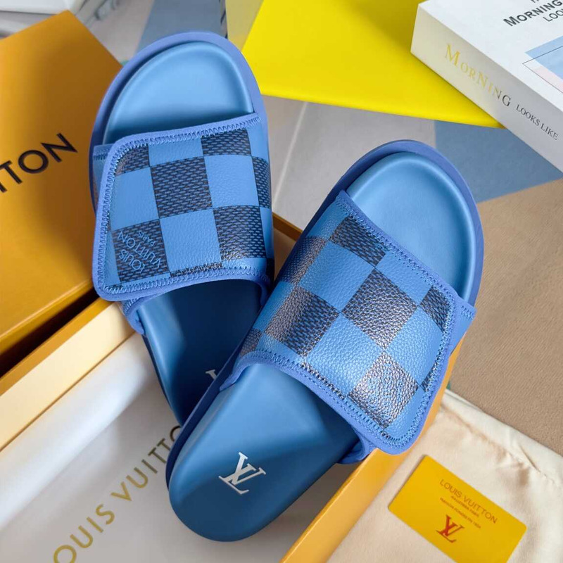 l**is V*t*n miami mule damier blue