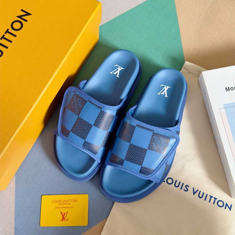 l**is V*t*n miami mule damier blue