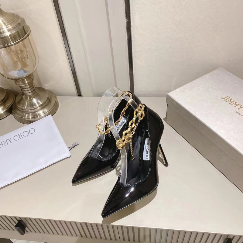 jimmy choo Di*m*nd talura 100mm pumps black