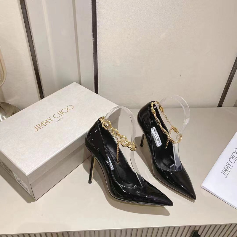 jimmy choo Di*m*nd talura 100mm pumps black