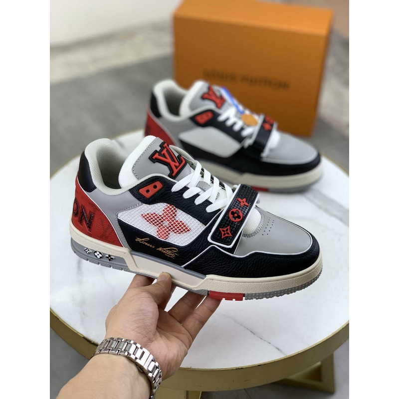 l**is V*t*n lv trainer red grey black