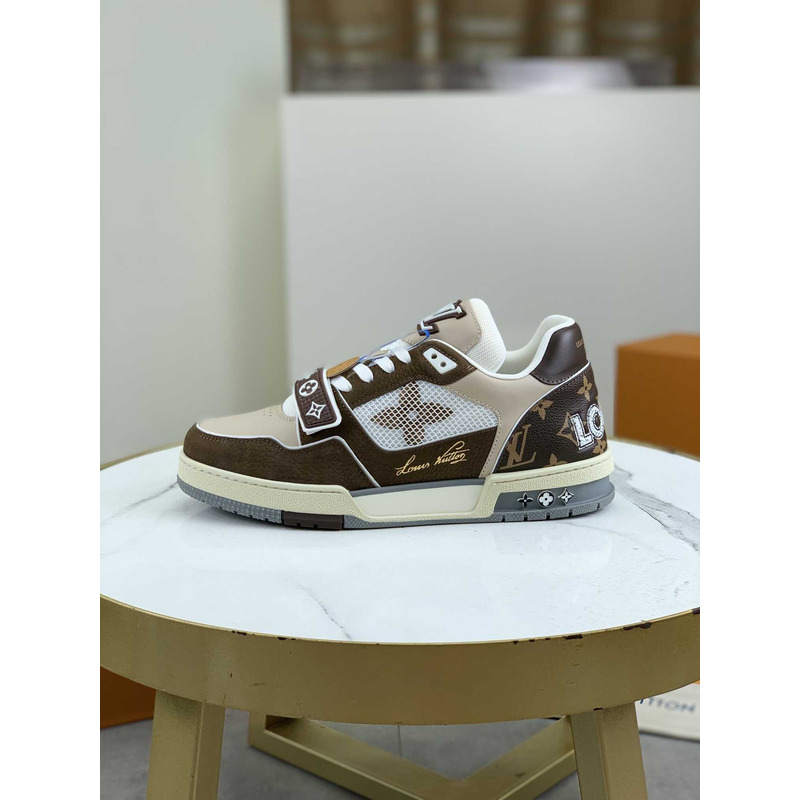 l**is V*t*n lv trainer brown beige white