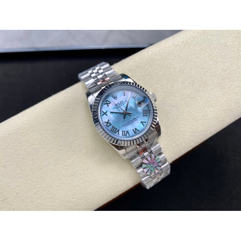 Rolex Datejust Blue Silver