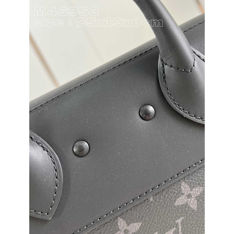 l**is V*t*n steamer pm canvas and leather black