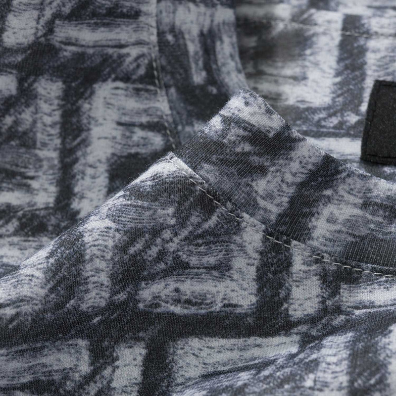 F**di ff motif cotton t-shirt dark blue