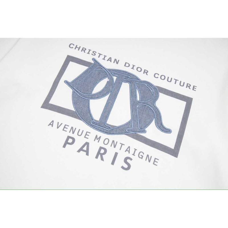 D*or relaxed-fit t-shirt cotton jersey white