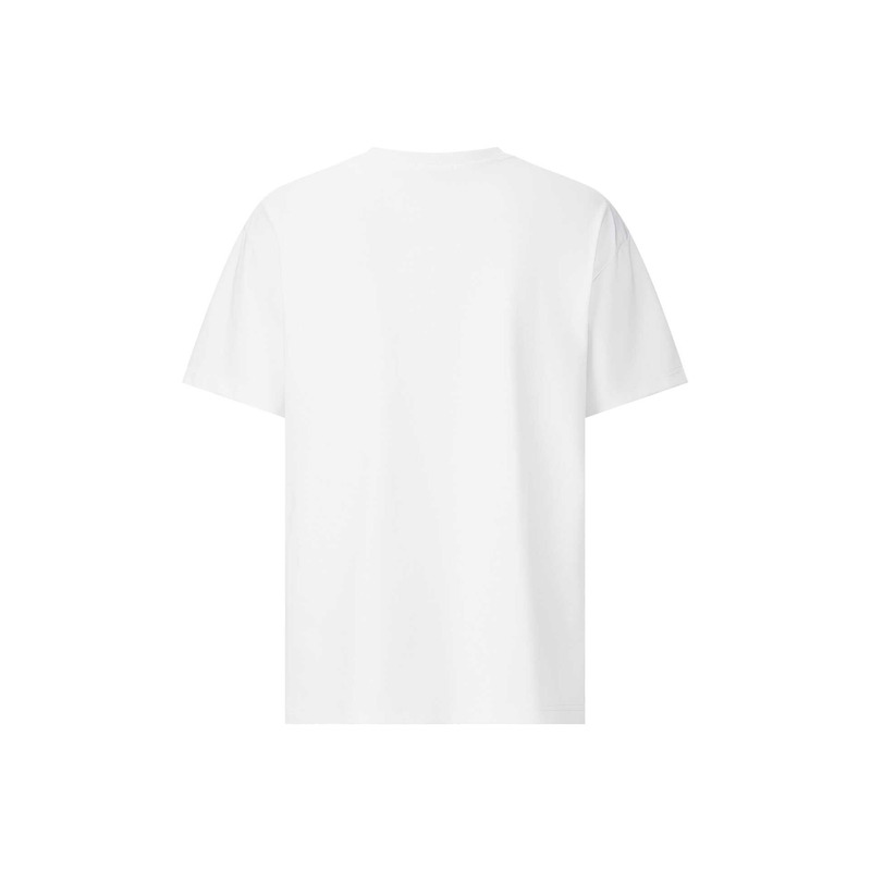 D*or relaxed-fit t-shirt white cotton jersey