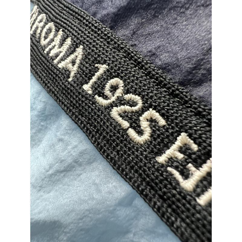 F**di windbreaker blue nylon jacket