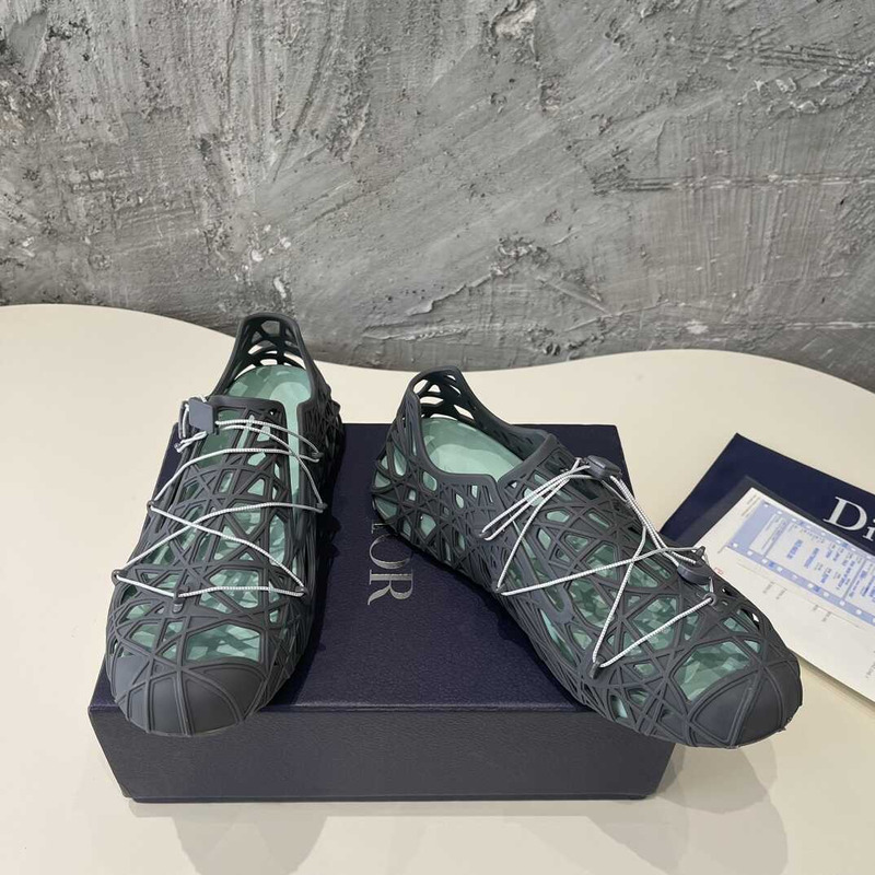 D*or wrap sandal anthracite gray&green