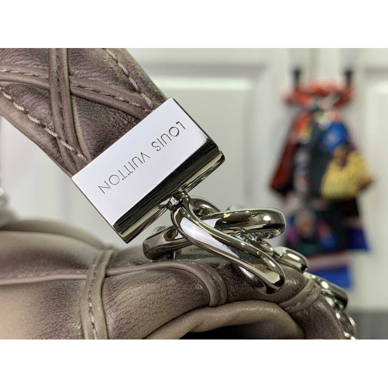 l**is V*t*n bags handbags grey sheepskin lv twist