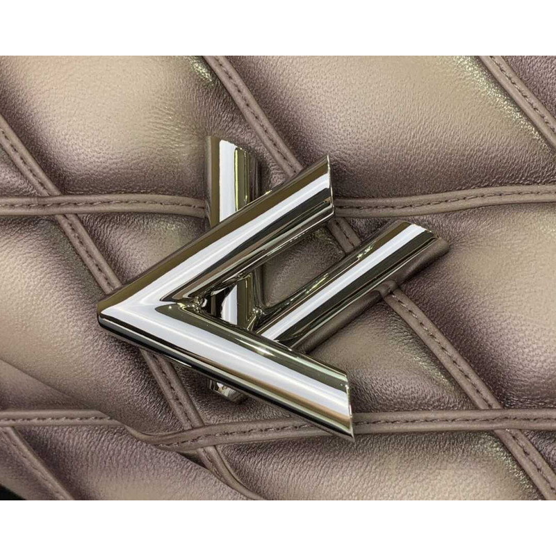 l**is V*t*n bags handbags grey sheepskin lv twist