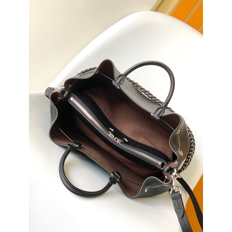 l**is V*t*n bella tote mahina perforated calfskin black