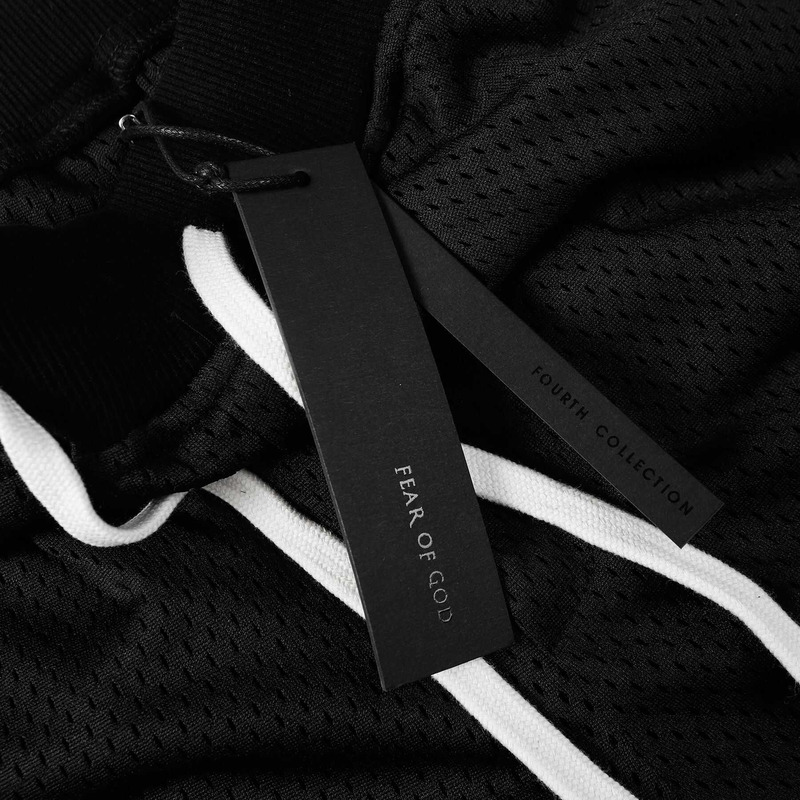Essentials Fear of God Mesh Drop Shorts Black