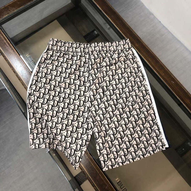 D*or oblique cotton shorts beige