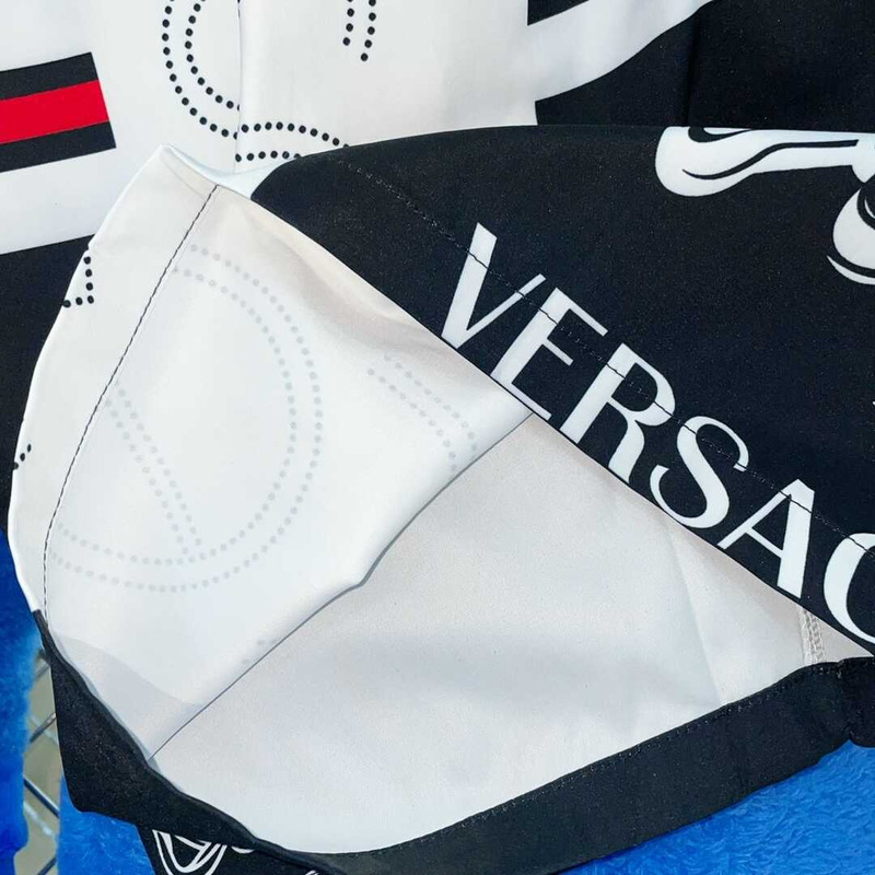 Versace Logo Printed Short in Muticolor
