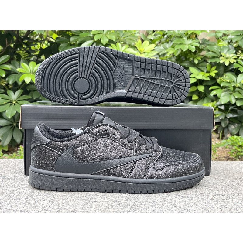 Travis Scott x Air Jordan 1 Low Black