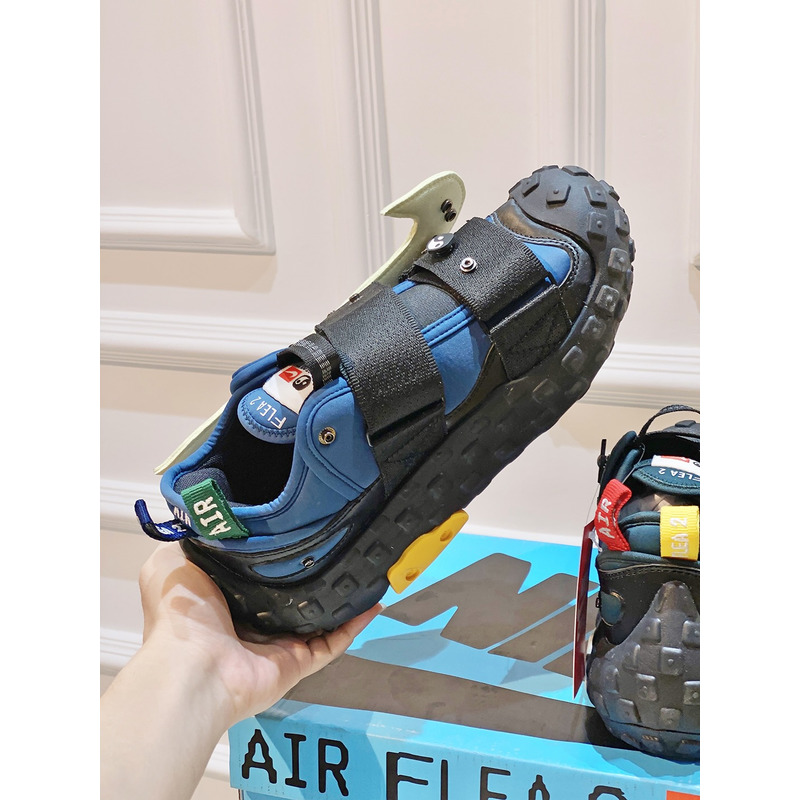 Nike x Cactus Plant Flea Market Air Flea 2 Sneakers Black And Blue