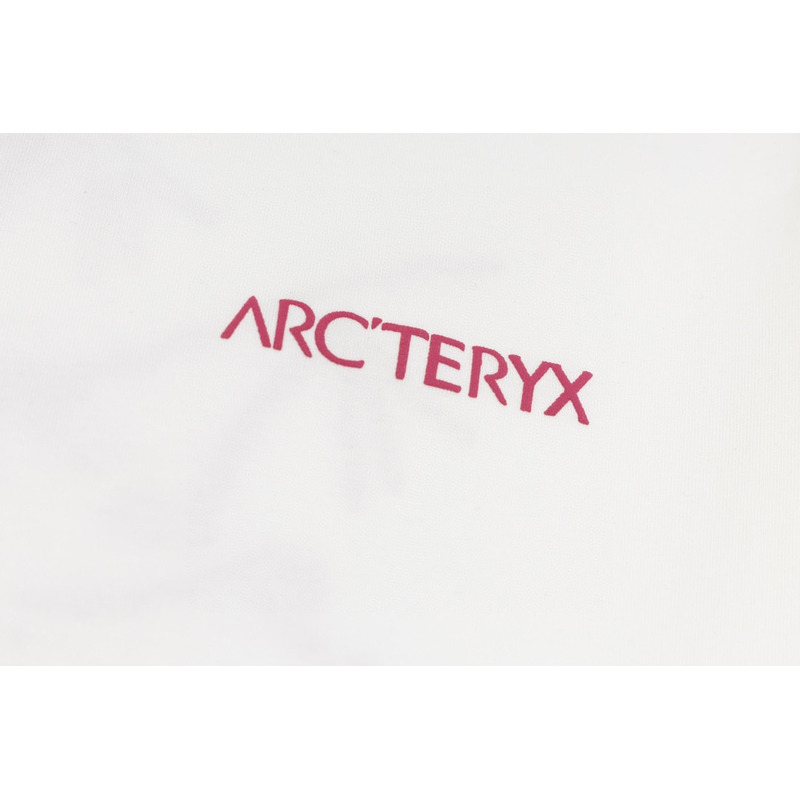 Arcteryx Print Logo T Shirt White