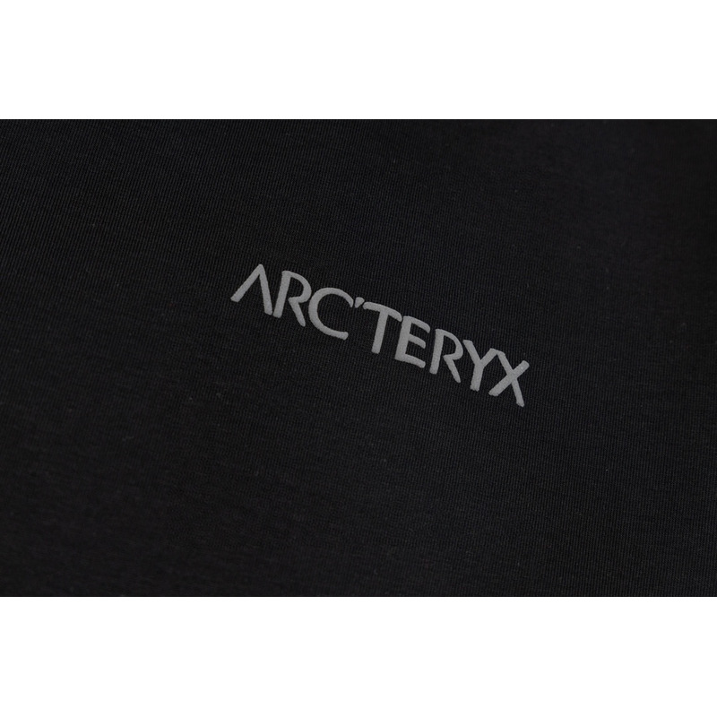 Arcteryx Print Logo T Shirt Black
