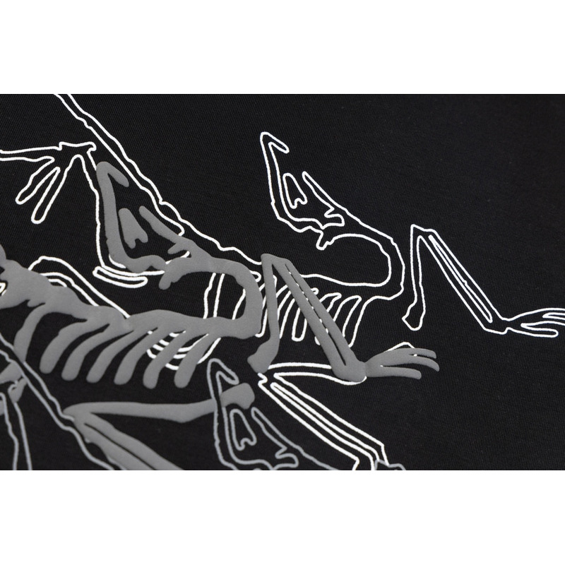 Arcteryx Print Logo T Shirt Black