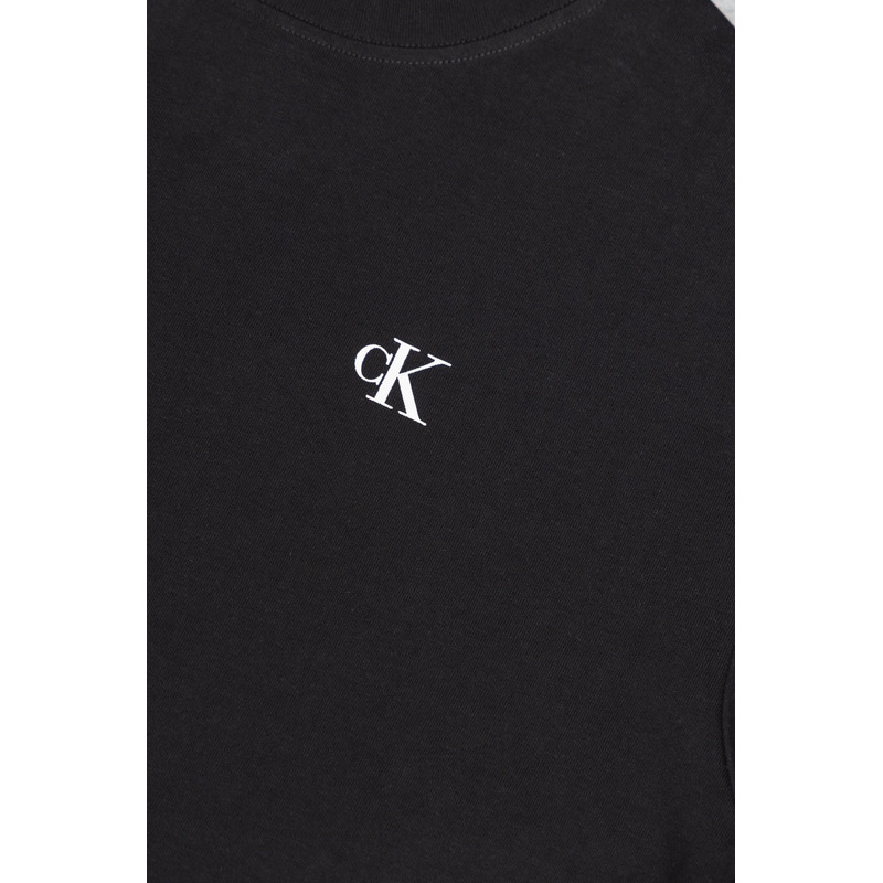 Calvin Klein Relaxed Fit Archive Logo Crewneck T-Shirt Black