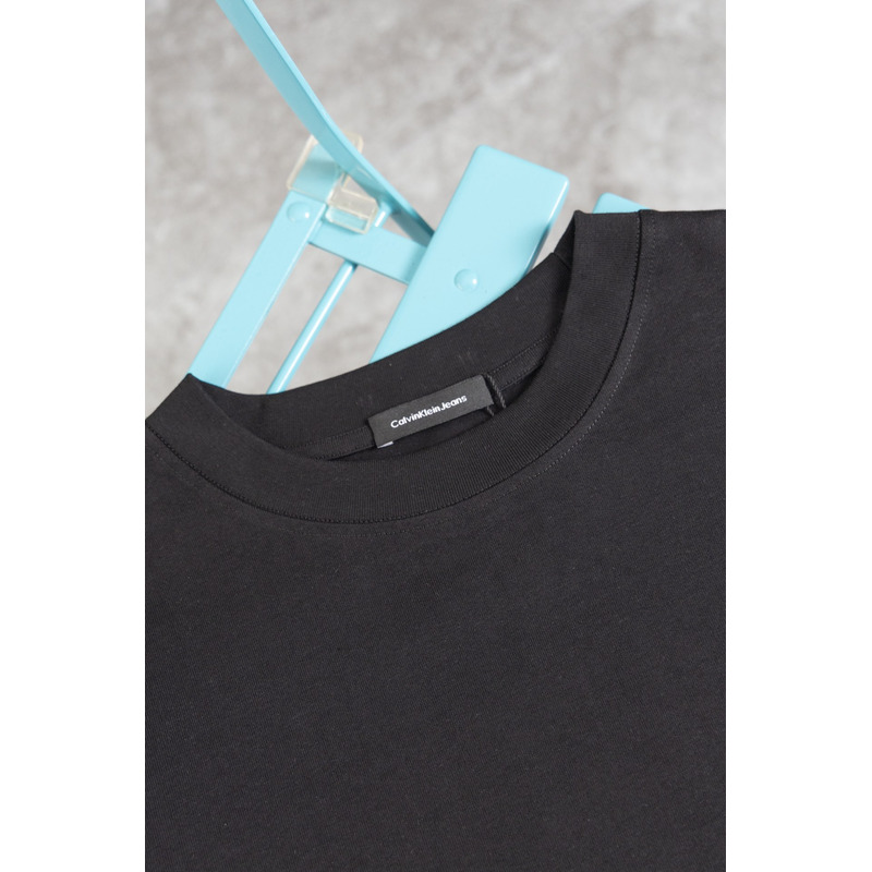 Calvin Klein Relaxed Fit Archive Logo Crewneck T-Shirt Black