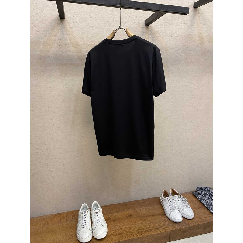 Versace Crystal Starfish Blason T-shirt Black